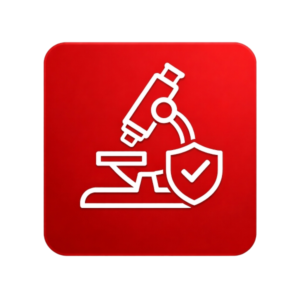 Asbestos testing icon