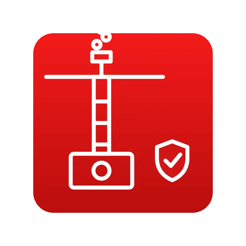 Asbestos flue pipe removal icon