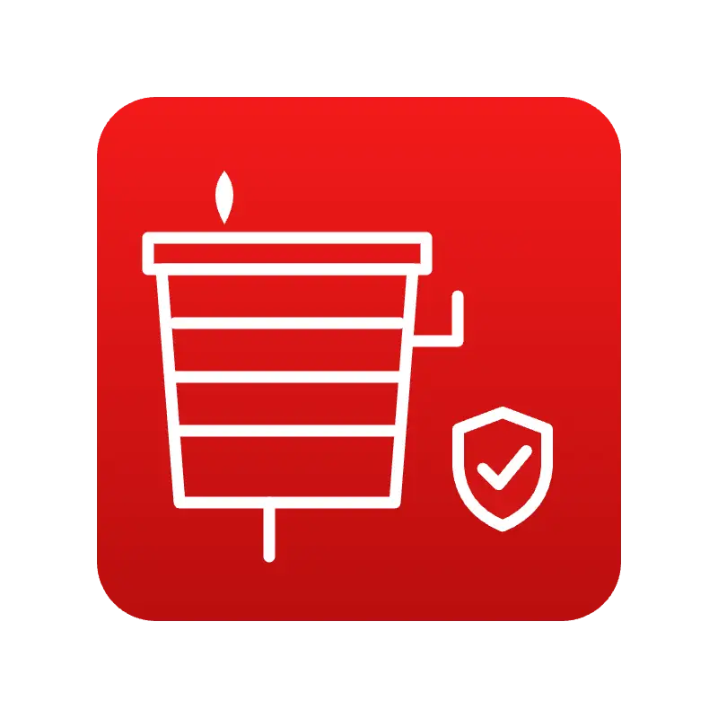 Asbestos water tank removal icon
