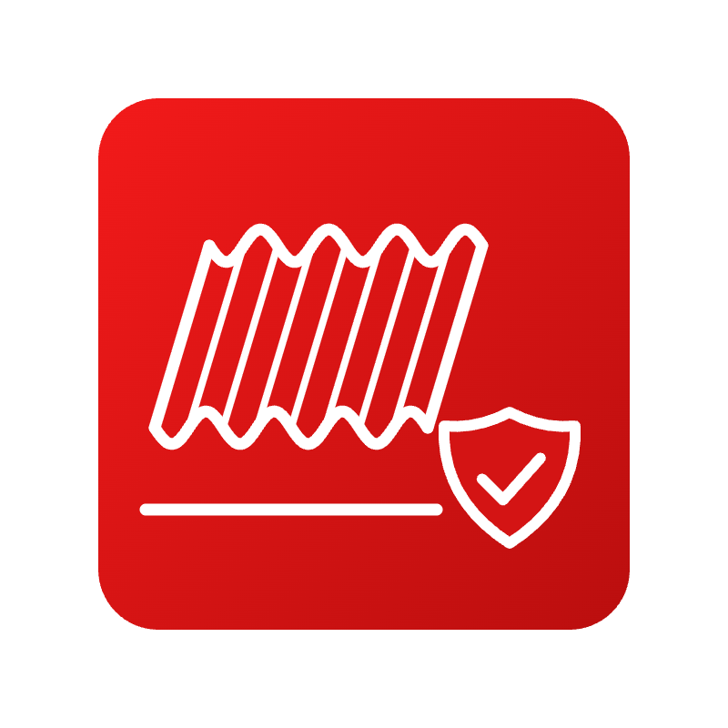 Asbestos cement sheets and roof panels icon